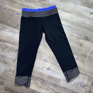 lululemon leggings crops size 4